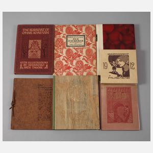 Konvolut Künstlerbücher