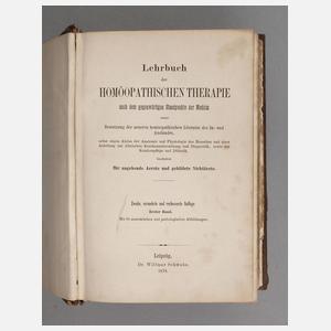 Lehrbuch Homöopathische Therapie