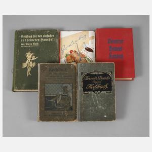 Konvolut Kochbücher