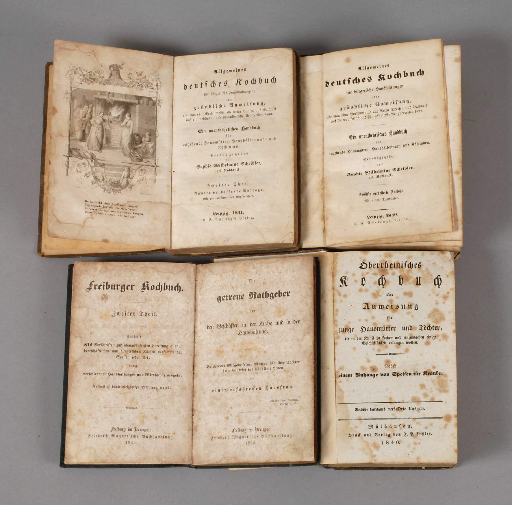 Konvolut Kochbücher