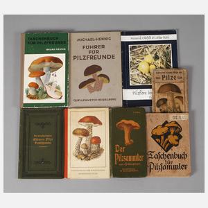 Konvolut Pilzbücher