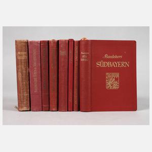 Konvolut Baedeker