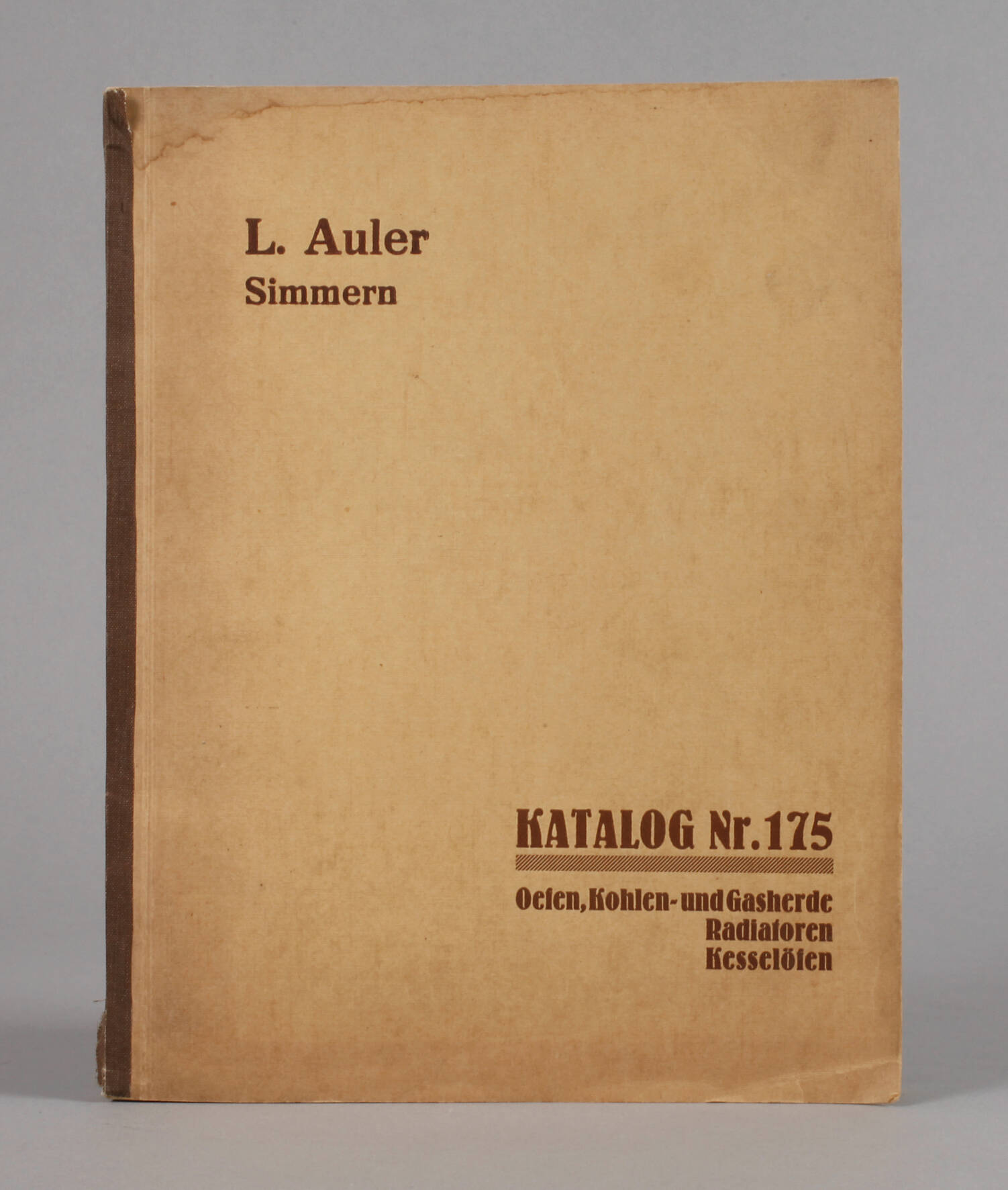 L. Auler Simmern, Katalog Nr. 175
