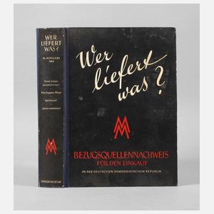 Messekatalog "Wer liefert was?"