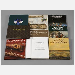 Konvolut Literatur Waffen/Militaria