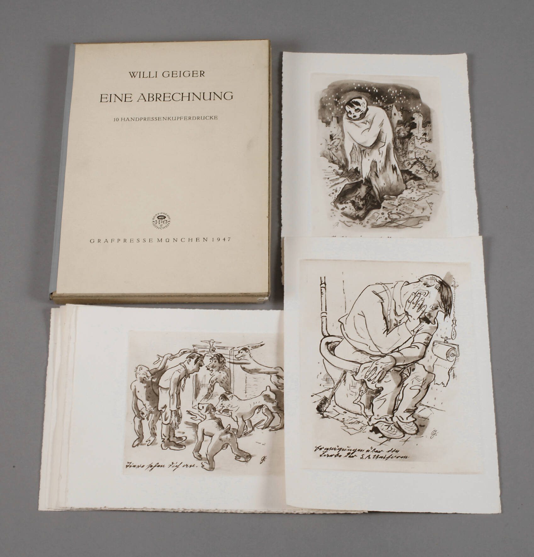 Willi Geiger, "Eine Abrechnung"