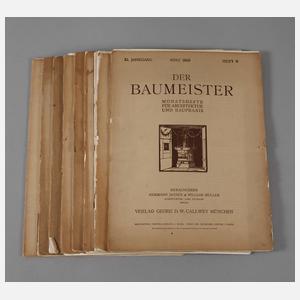 Konvolut "Der Baumeister"