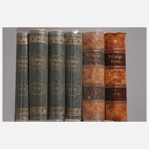 Konvolut Belletristik Fontane/Hebbel/Ludwig/Körner/Uhland/Lenau