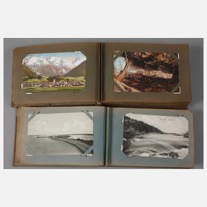 Paar Postkartenalben