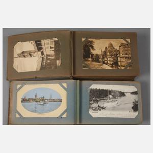 Paar Postkartenalben