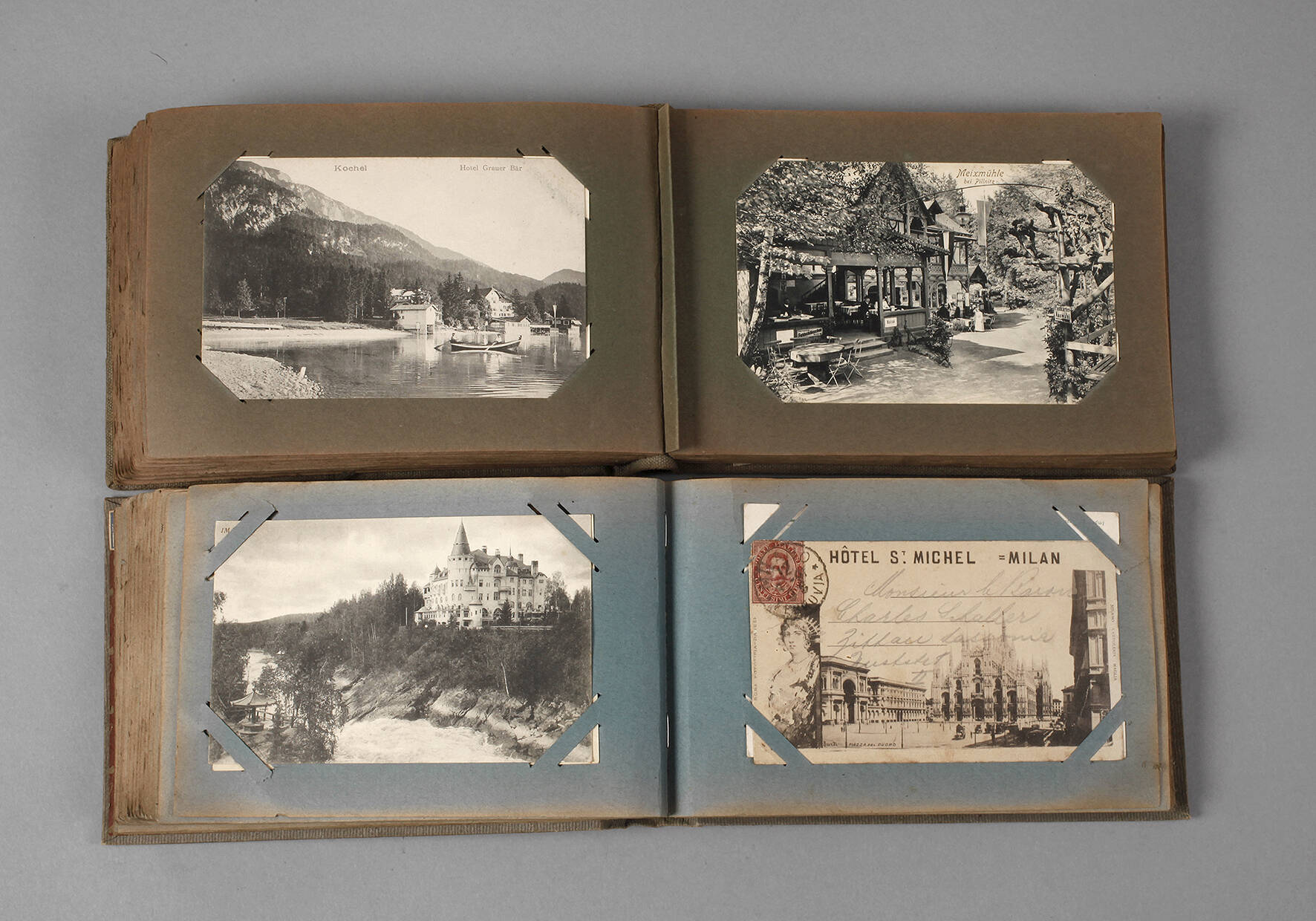 Paar Postkartenalben