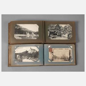 Paar Postkartenalben