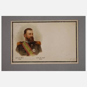 Vier Postkarten Reuß