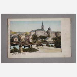 Vier Postkarten Reuß