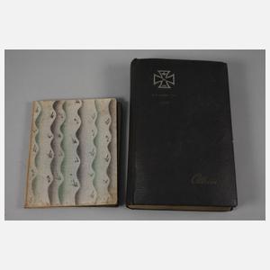 Zwei Postkartenalben