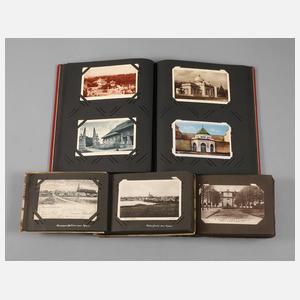 Konvolut Postkartenalben