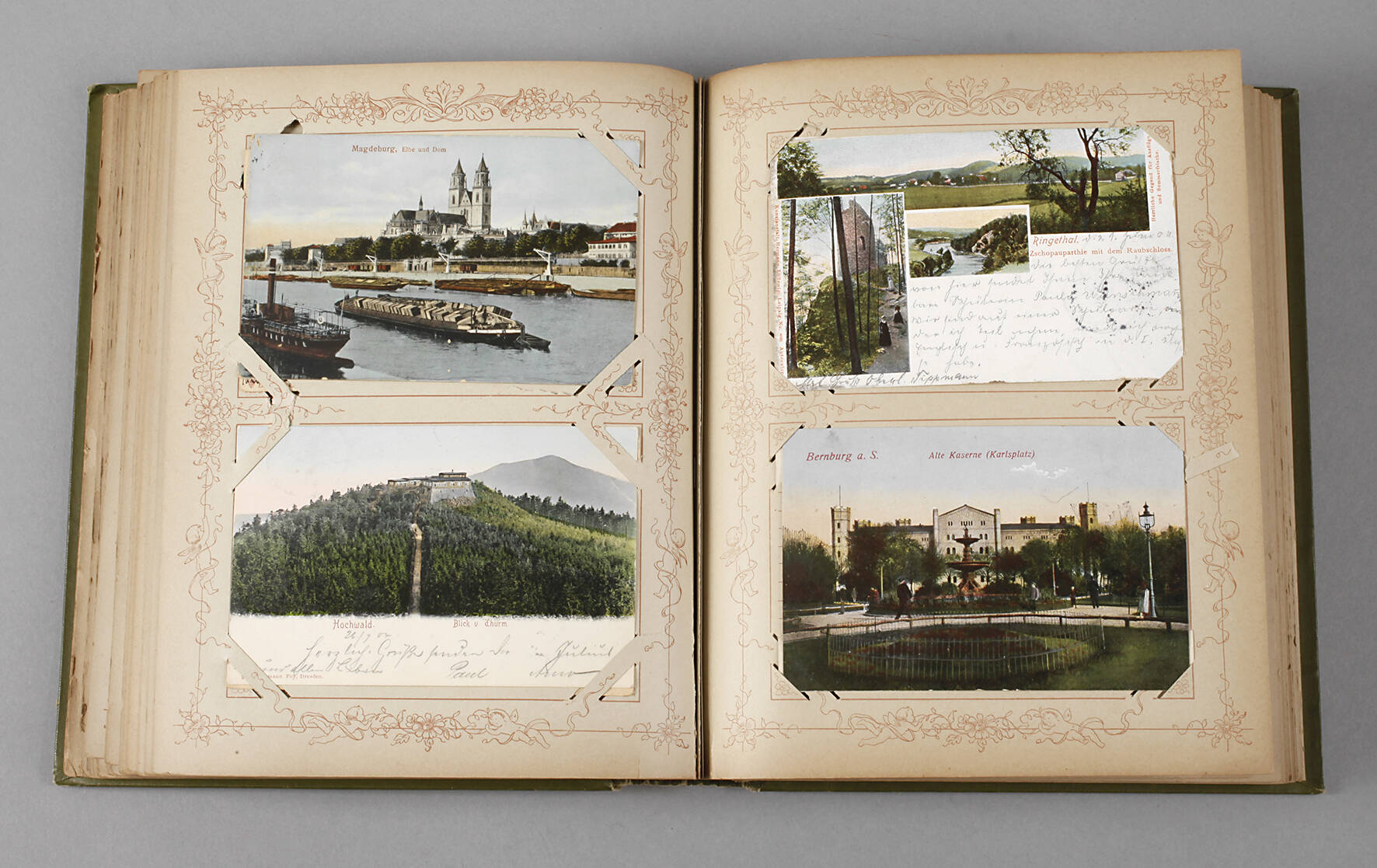 Ansichtskartenalbum Ostdeutschland