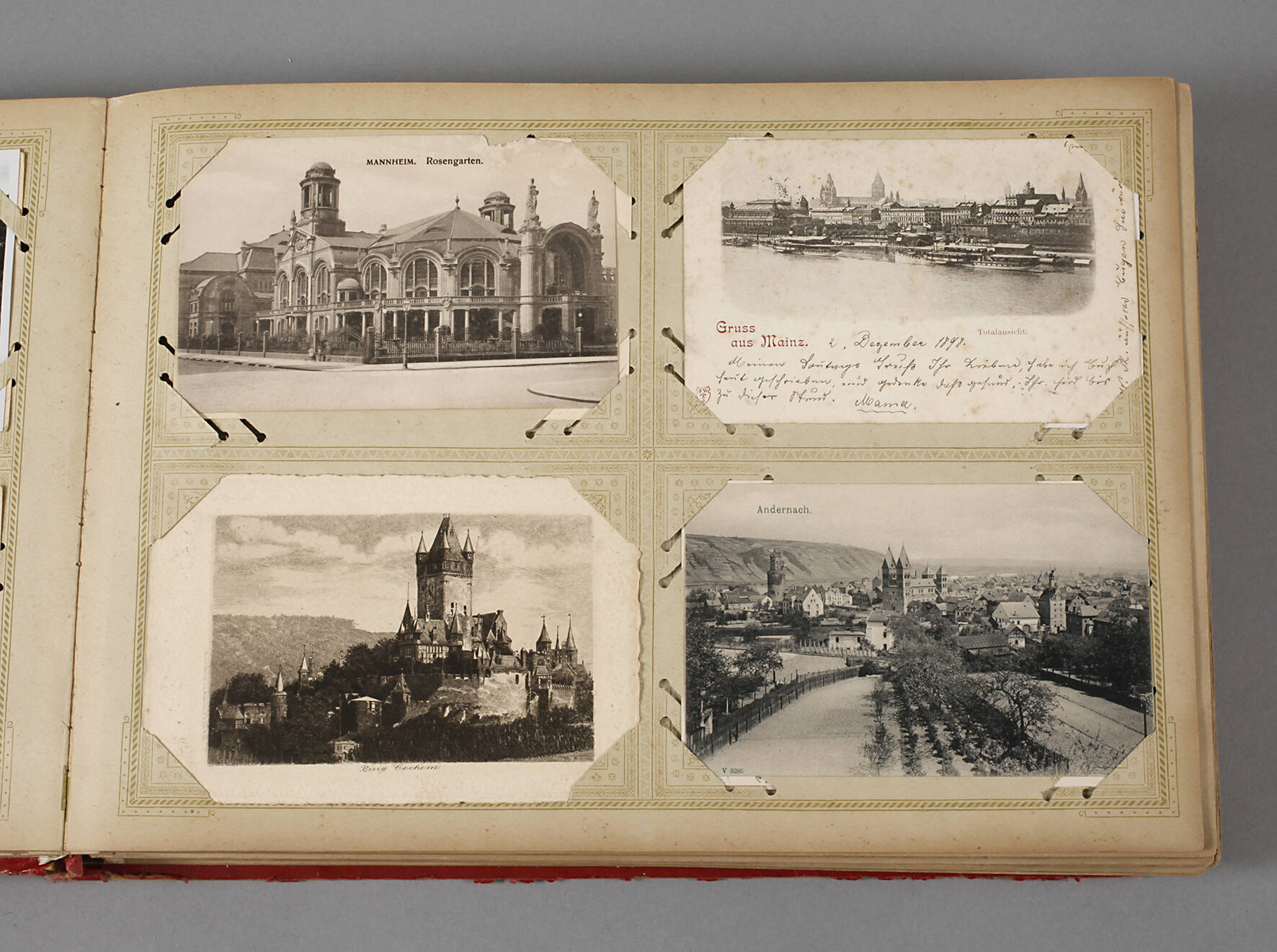 Ansichtskartenalbum Westdeutschland