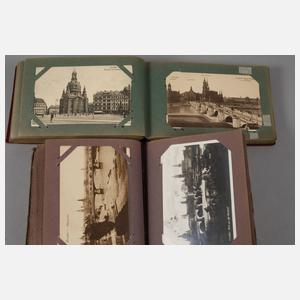 Paar Ansichtskartenalben Dresden