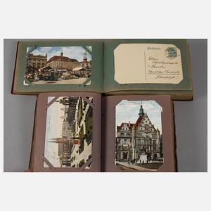Paar Ansichtskartenalben Dresden