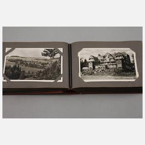 Zwei Ansichtskartenalben Thüringen