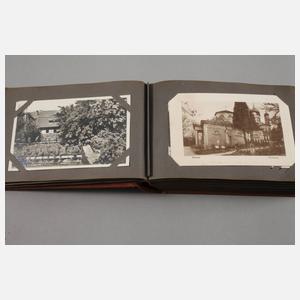 Zwei Ansichtskartenalben Thüringen