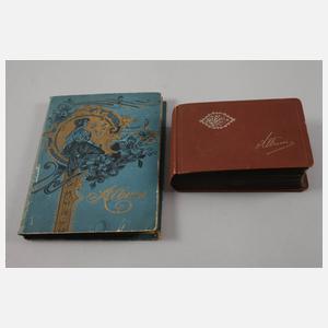 Zwei Ansichtskartenalben Thüringen