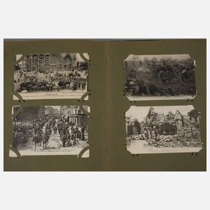 Militaria-Postkartenalbum