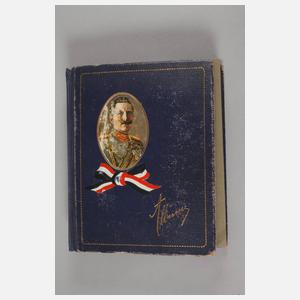 Militaria-Postkartenalbum