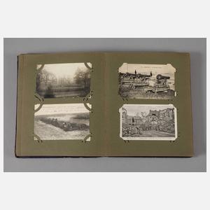 Militaria-Postkartenalbum