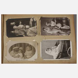 Postkartenalbum Adel