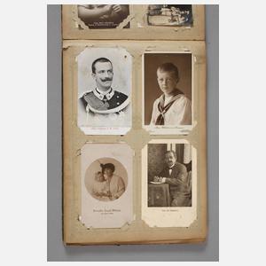 Postkartenalbum Adel