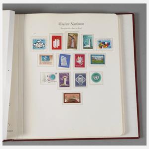 Briefmarkenkonvolut Vereinte Nationen