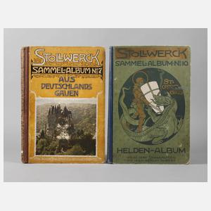 Zwei Stollwerck Alben um 1900
