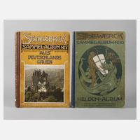 Zwei Stollwerck Alben um 1900111