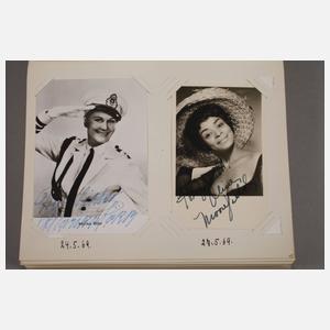 Sammlung Autogrammkarten