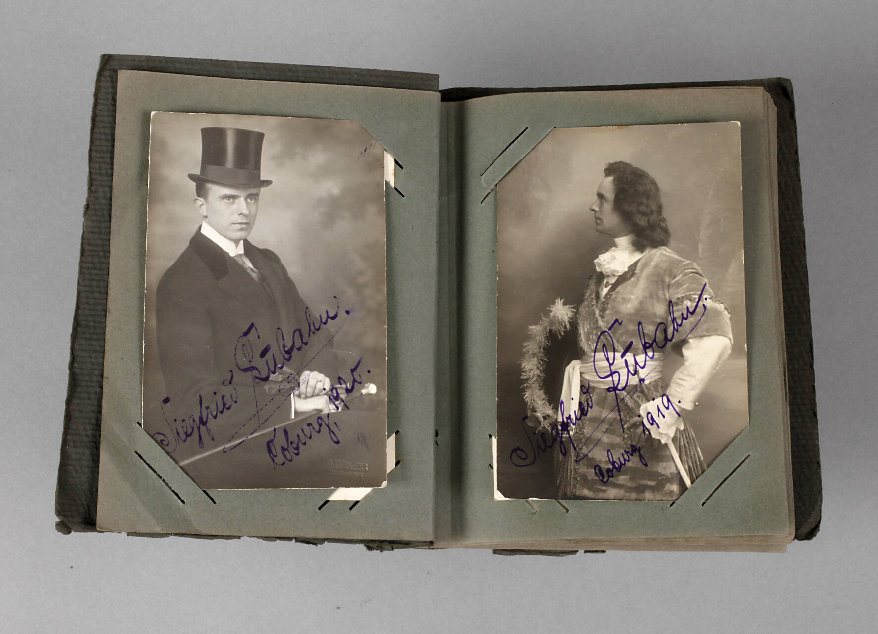 Künstlerkartenalbum Hoftheater Coburg