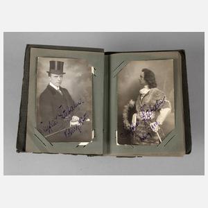 Künstlerkartenalbum Hoftheater Coburg