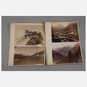 Konvolut großformatige Fotografien