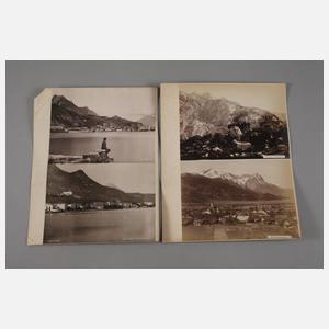 Konvolut großformatige Fotografien