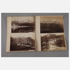 Konvolut großformatige Fotografien