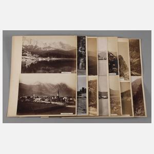 Konvolut großformatige Fotografien