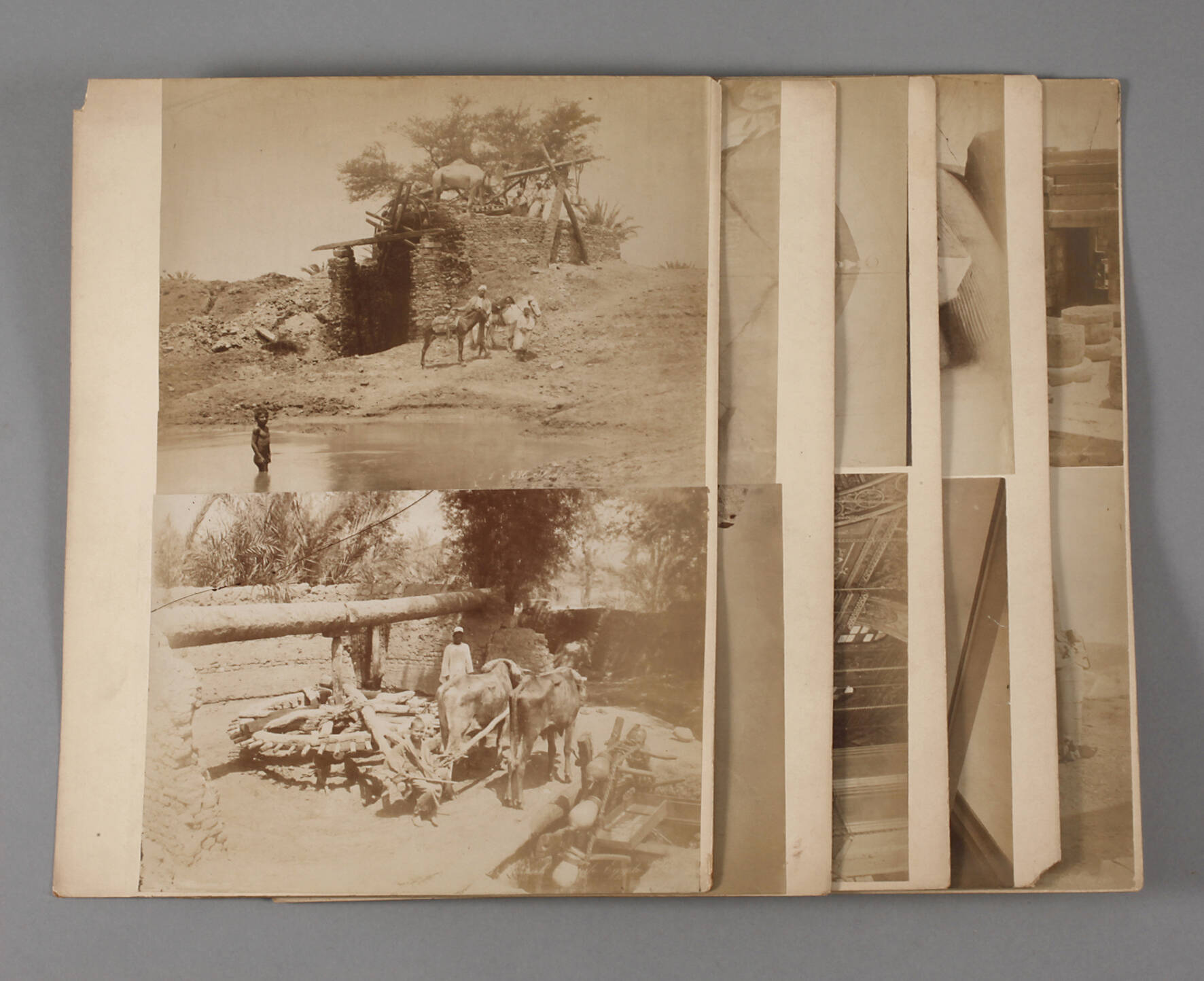 Konvolut großformatige Fotografien