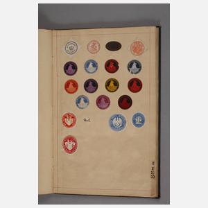 Sammlung Papiersiegel
