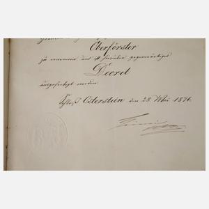 Fürstlich-Reußischer Försternachlass