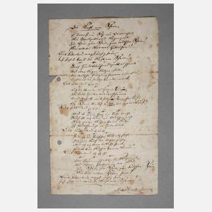 Autograph Max Schneckenburger