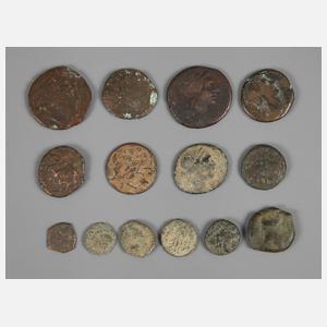 Konvolut antike Münzen