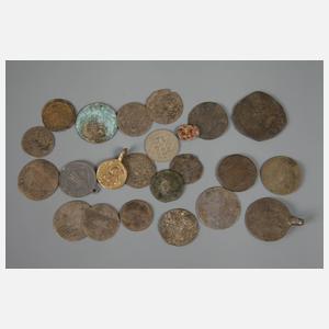Konvolut Münzen frühe Neuzeit