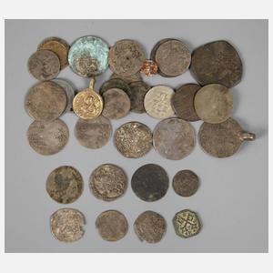 Konvolut Münzen frühe Neuzeit