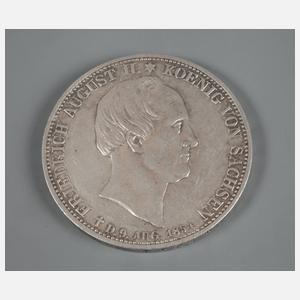 Doppeltaler Sachsen 1854